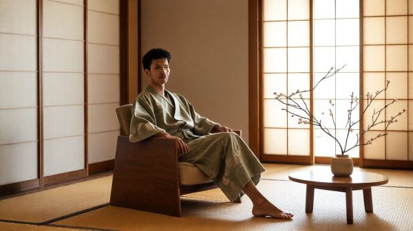 Adoptez le style moderne du kimono pour hommes